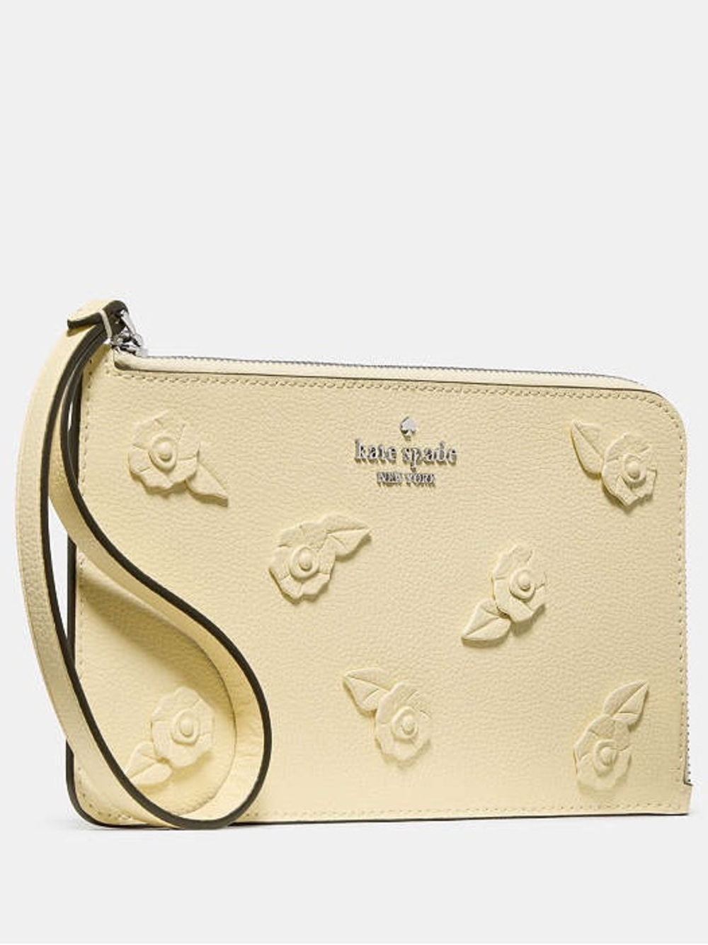 Kate spade floral wristlet
